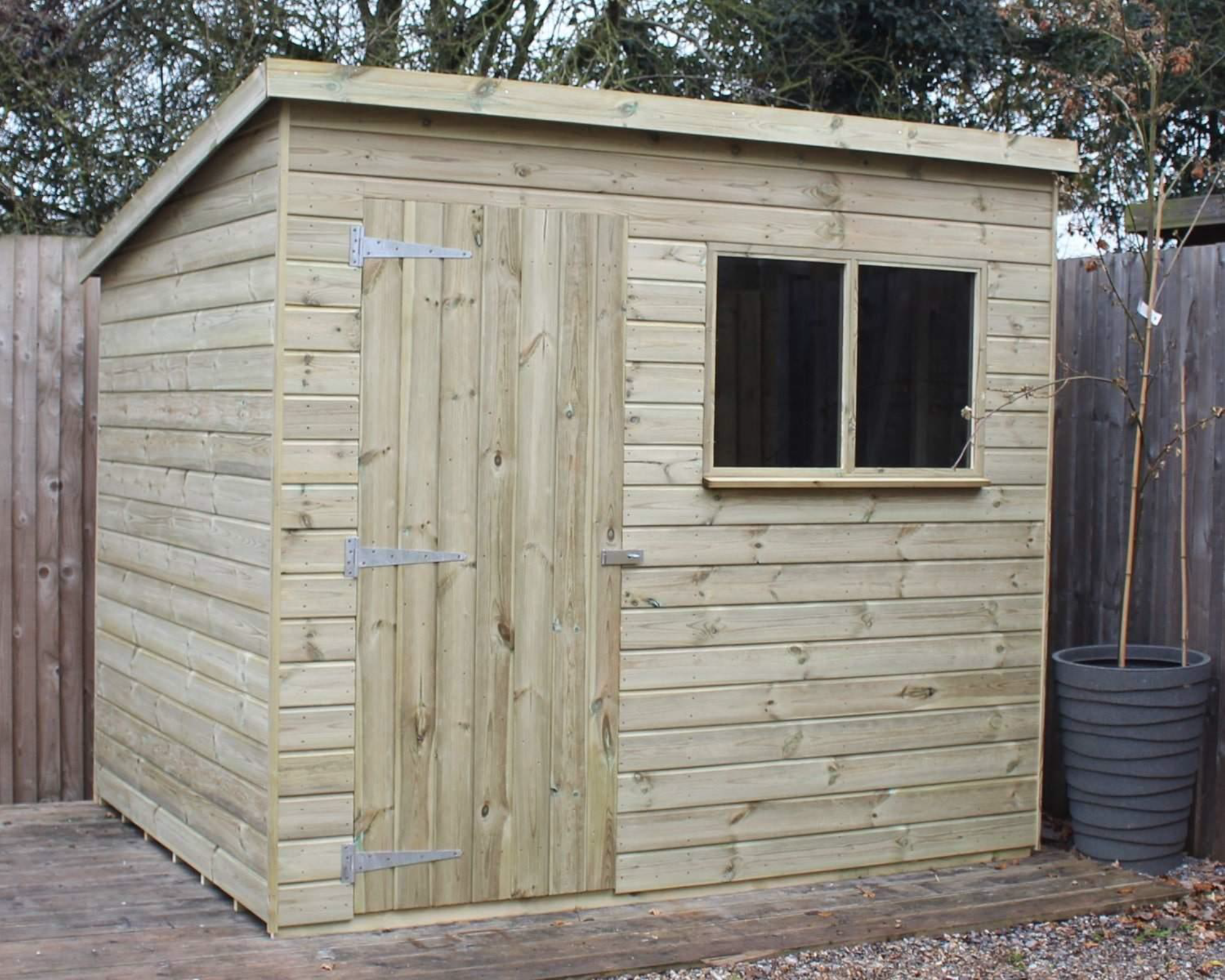 Essex pent shed