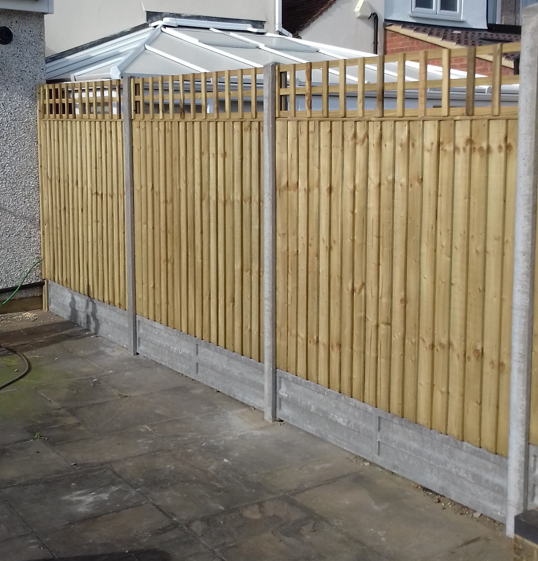 Concrete Recessed Gravel Board