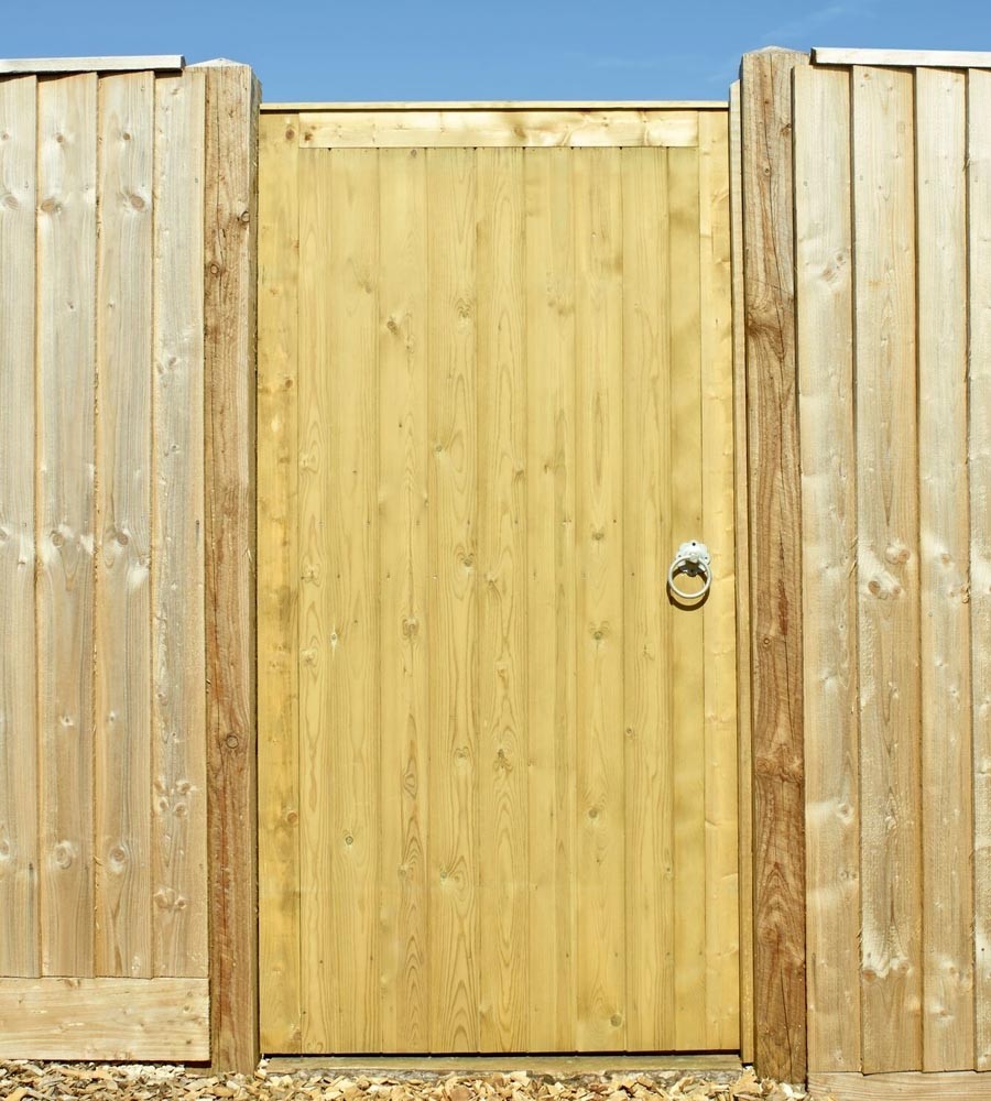 Tongue and groove gate 