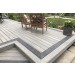 Antique composite decking