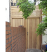 Iroko tongue and groove gate