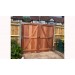 Meranti tongue and groove gate
