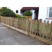 Sawn palisade pickets In Round or Pointed top