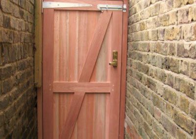 Bespoke meranti gate