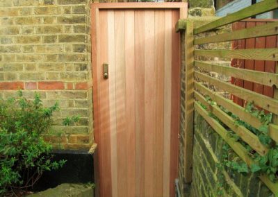 Bespoke meranti gate